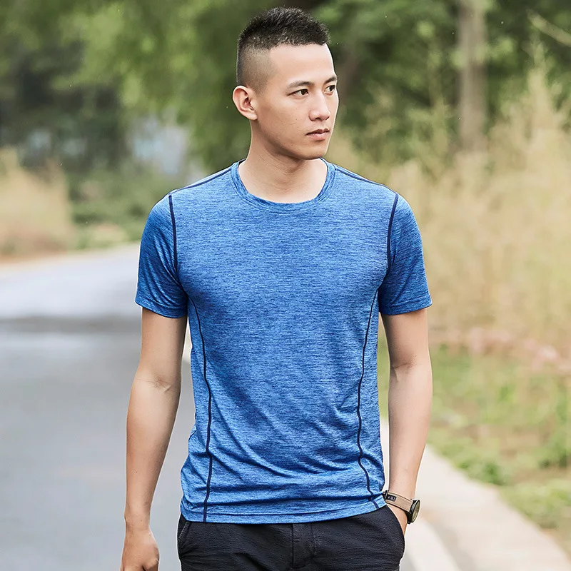 

A1220 new Men High Quality Pure Cotton T-shirt O-neck Shirt Man Football Basketball Tee Shirts Wholesale QS236