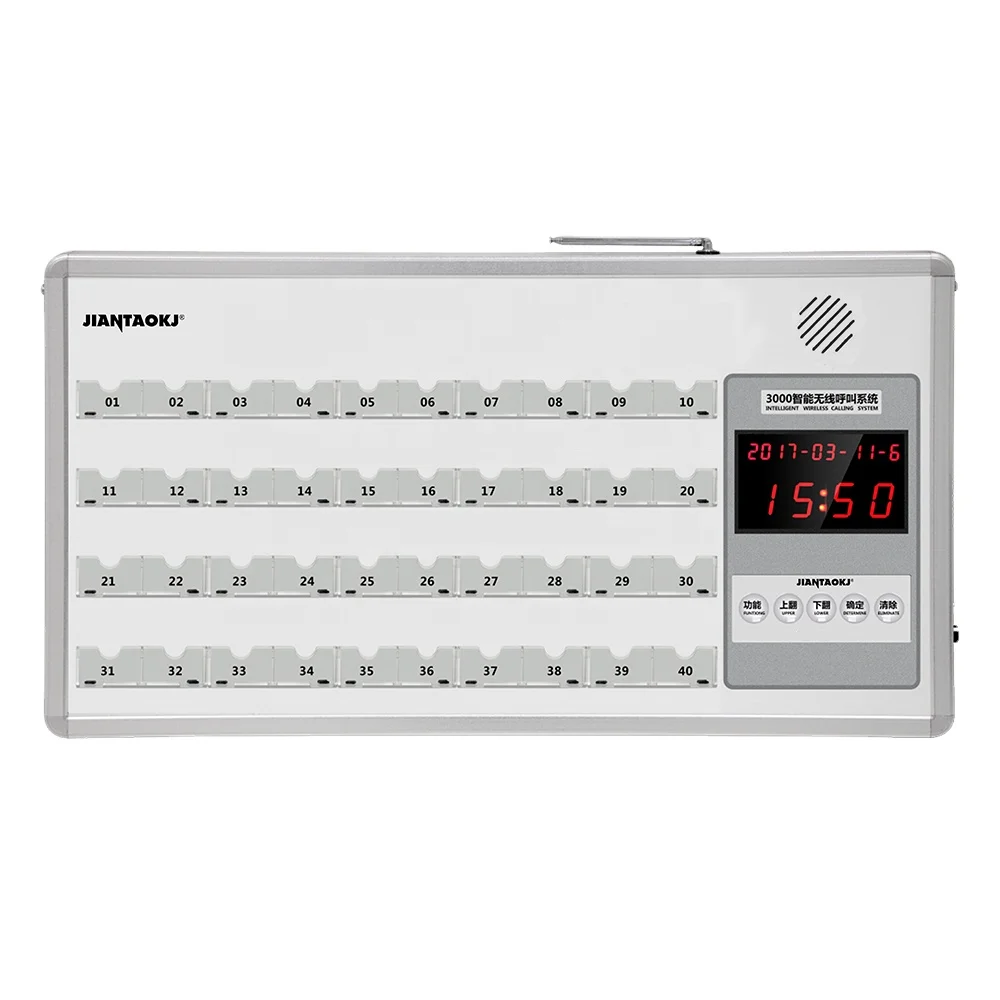JIANTAO JT-3040 With 40 Buttons Emergency Button Wireless Nurse Calling System For Hospital Clinic Nursing Home