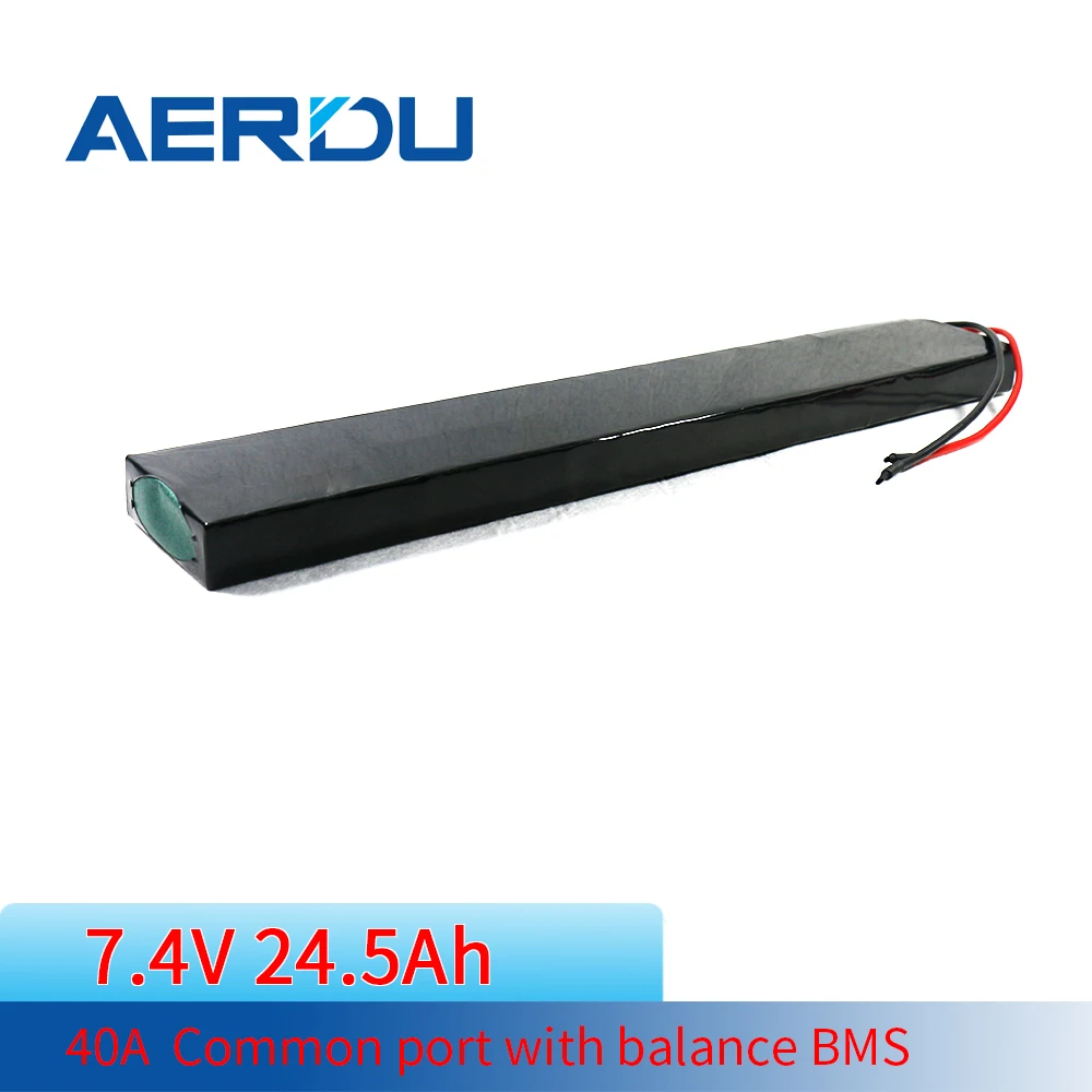 

Литий-ионный аккумулятор AERDU 2S7P, 7,4 В, 18650 Ач, 3500 мАч, 220 Вт