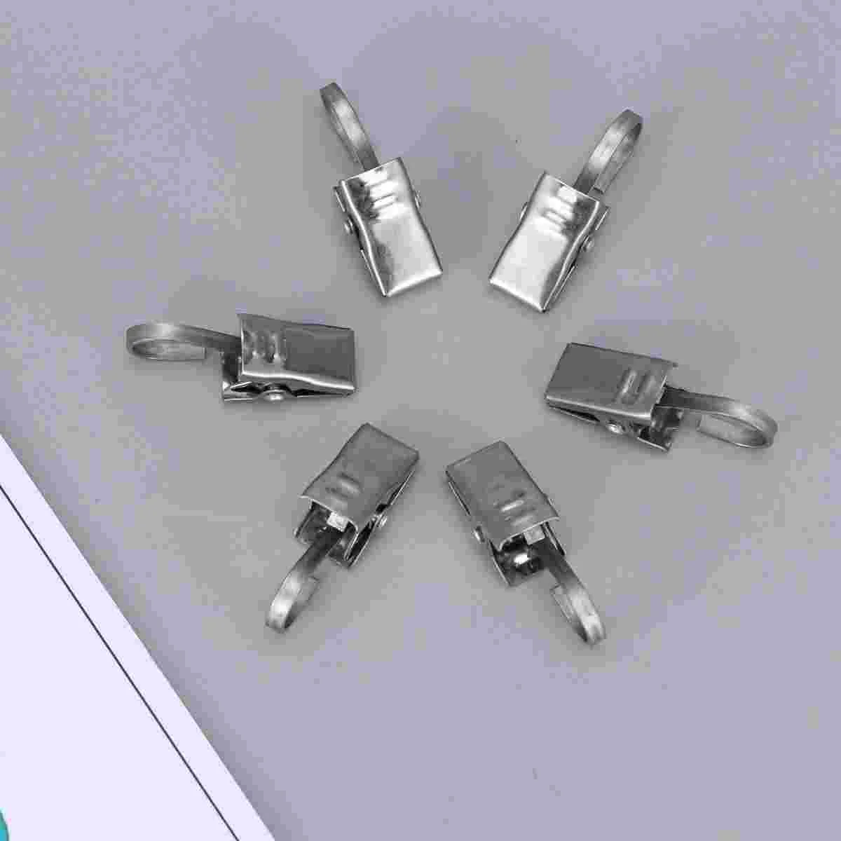

Curtain Clips Clip Hooks Ring Drapery Hook Rings Shower Curtains Metal Rod Awning Steel Drapes Hangers Duty Heavy Clamps Lights