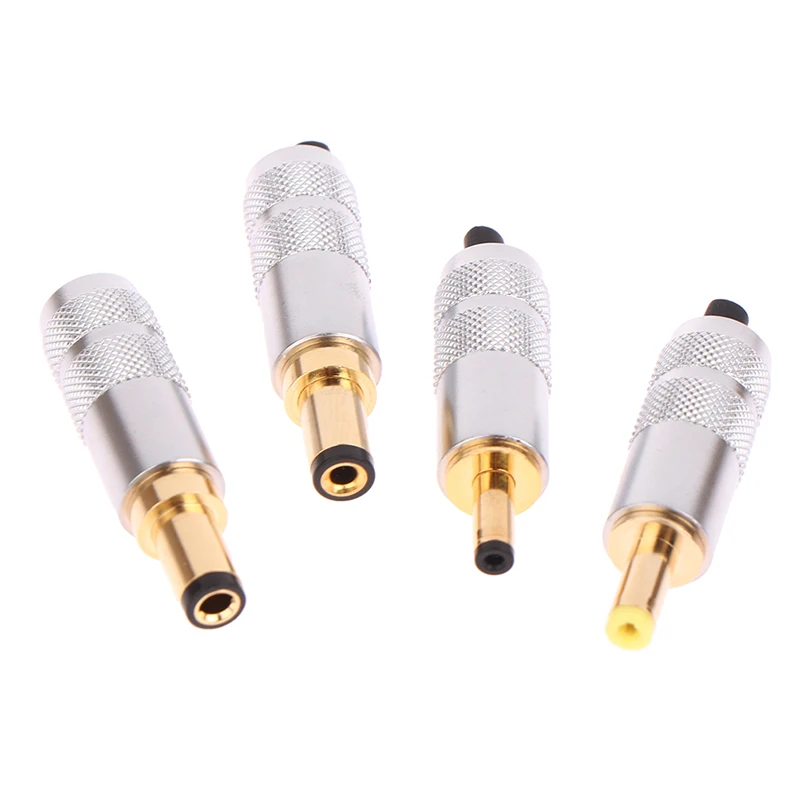 1 шт. Медный позолоченный 5/5x1/4. 5x7/3. 0x1 3. 0x Штекерный разъем питания постоянного