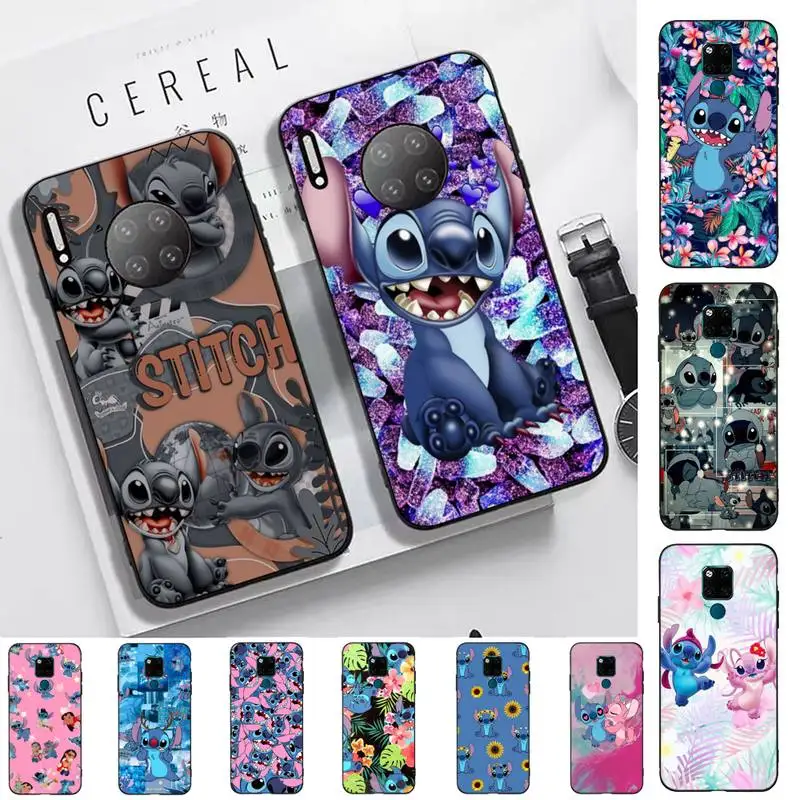 

Bandai Super cute Stitch Phone Case for Huawei Mate 20 10 9 40 30 lite pro X Nova 2 3i 7se
