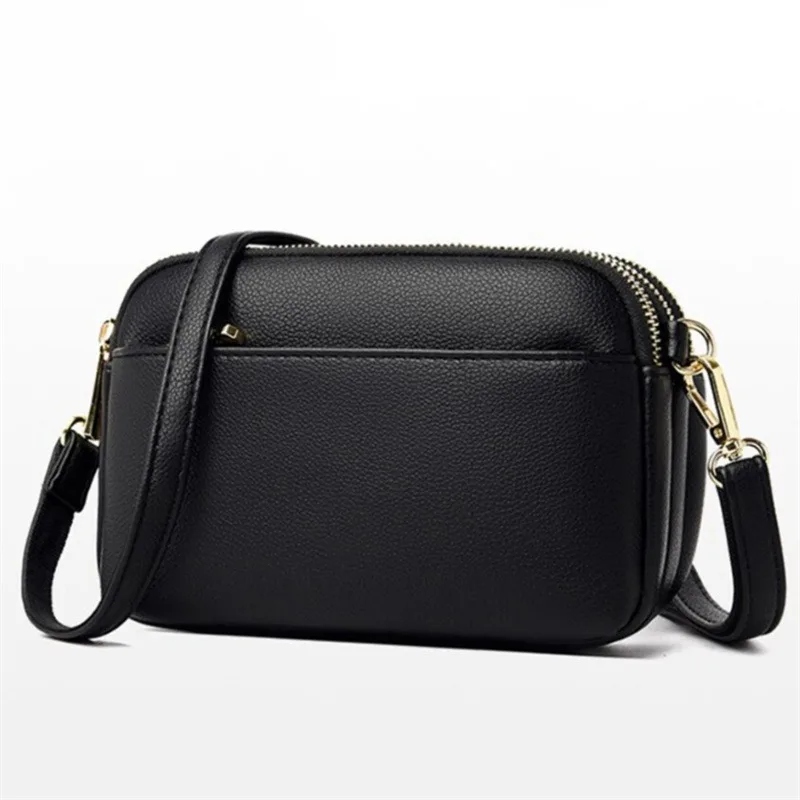 

High Quality Women Purse Soft Leather Handbag Brand Designer Shoulder Bag Crossbody Bag Women Business Bag Fashion Messenger Bag