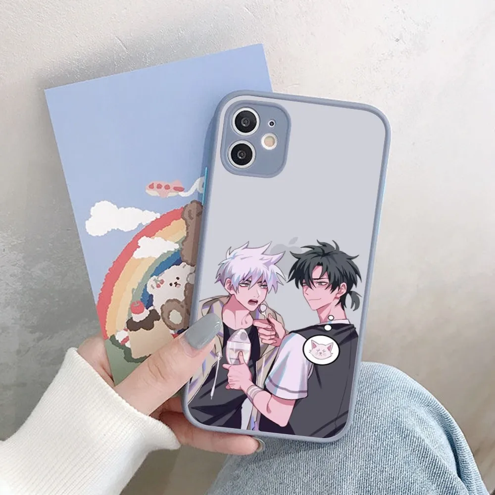 Фото Чехол для телефона Anime Link Click Time Agent для iPhone 14 11 12 13 Mini Pro Max 8 7 Plus X XR XS MAX, полупрозрачный матовый чехол №4