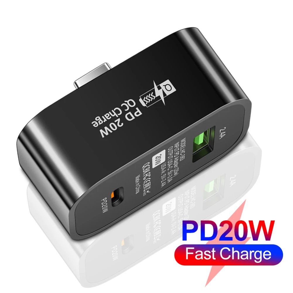

Universal Type-c Hub Pd20w Charging Converter Head Fast Charging Phone Charger Type-c Extender Phone Accessories