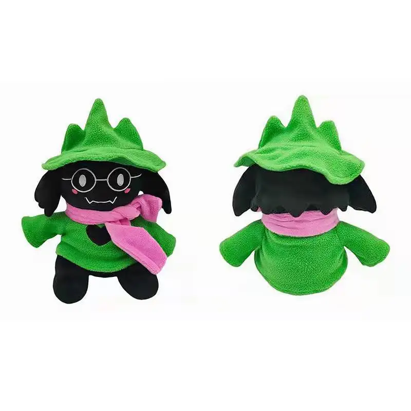 

Kawaii Ralsei плюшевая кукла милые плюшевые Стич Зеленые Аниме Мягкие игрушки для детей декор Детская комната Bebe Merch