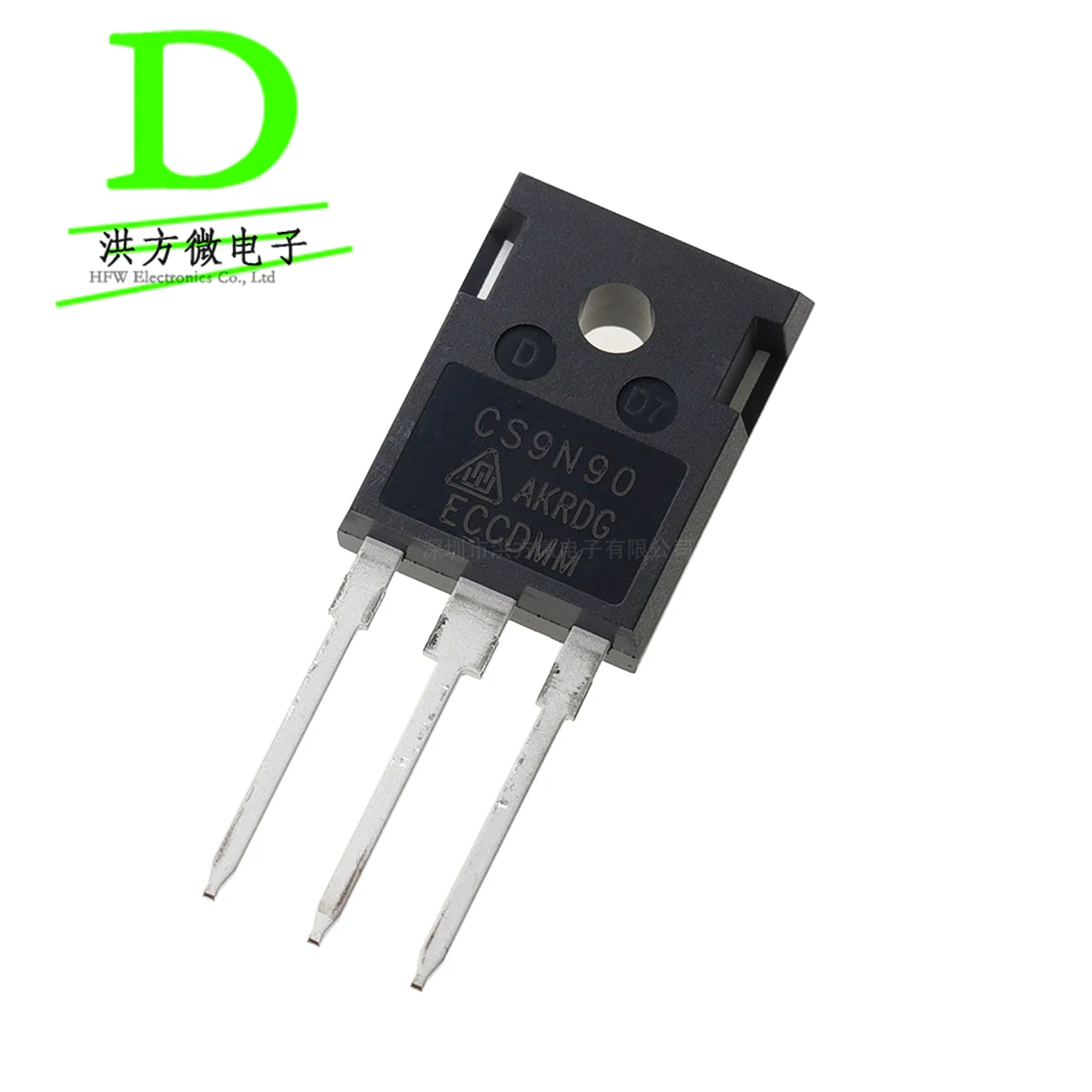 

5PCS CRMICRO Brand MOSFET N-CHANNEL CS9N90AKRD TO-247 900V 9A
