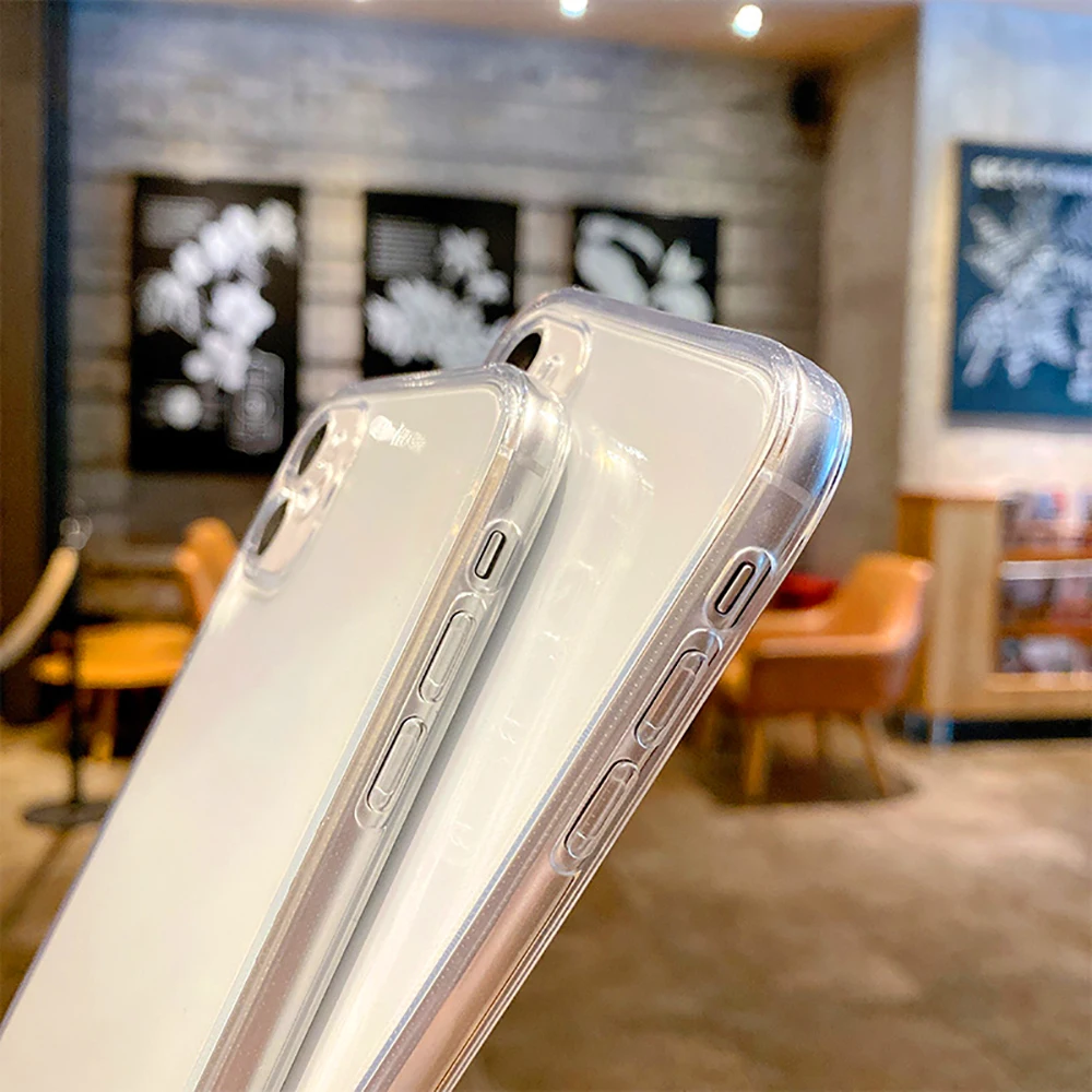 Прозрачный чехол для телефона DISNEY с Микки Маусом Лило и Стич iPhone 11 12 13 14 Pro Max Mini X XR