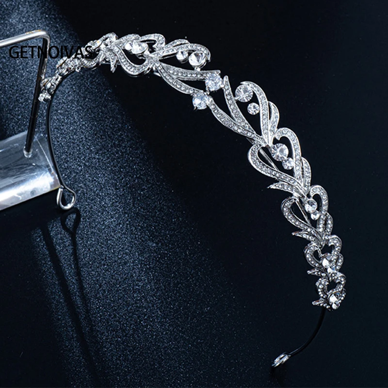 

Тиара для невесты, головные уборы, свадебная корона, головные уборы, Женская тиара принцессы, свадебные украшения для волос, аксессуары SL