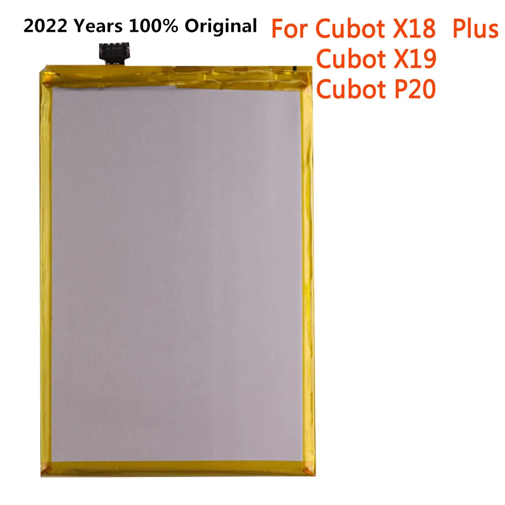 2022 Years High Quality Battery For Cubot X18 Plus X19 P20 4000mAh Original Phone Battery In Stock