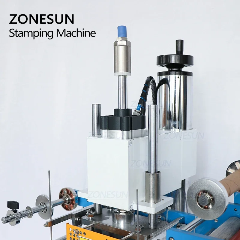 ZONESUN ZY-819R Пресс-симулятор машина для тиснения с курсивой поверхностью биговки