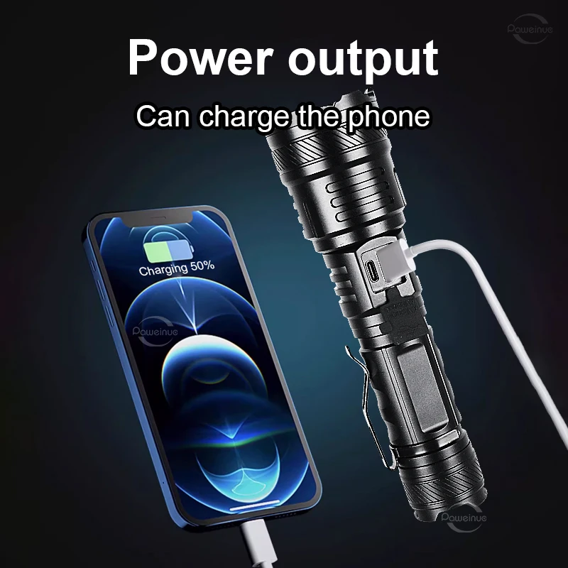 Рисунок 4 - Мощный светодиодный фонарик 200000 лм