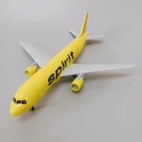 new 20cm alloy metal usa air spirit airlines airbus 320 a320 diecast airplane model plane aircraft collections toy plane model