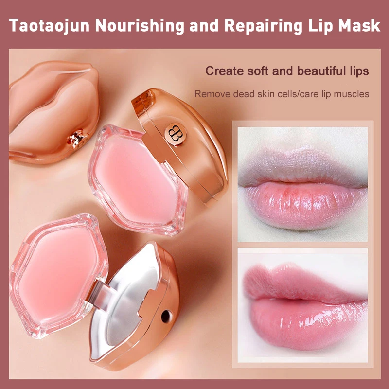

Lip Mask Peach Crystal Collagen Anti-Ageing Wrinkle Pad Lips Masks Peel Off Lasting Moisturizing Nourish Lips Care Dropshipping