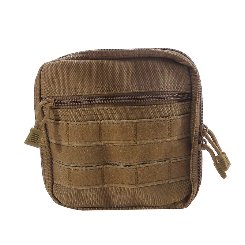 

Portable Solid Color Zipper Men Small Bag High Quality Multifunctional Outdoor Emergency Package Luggage Accessories