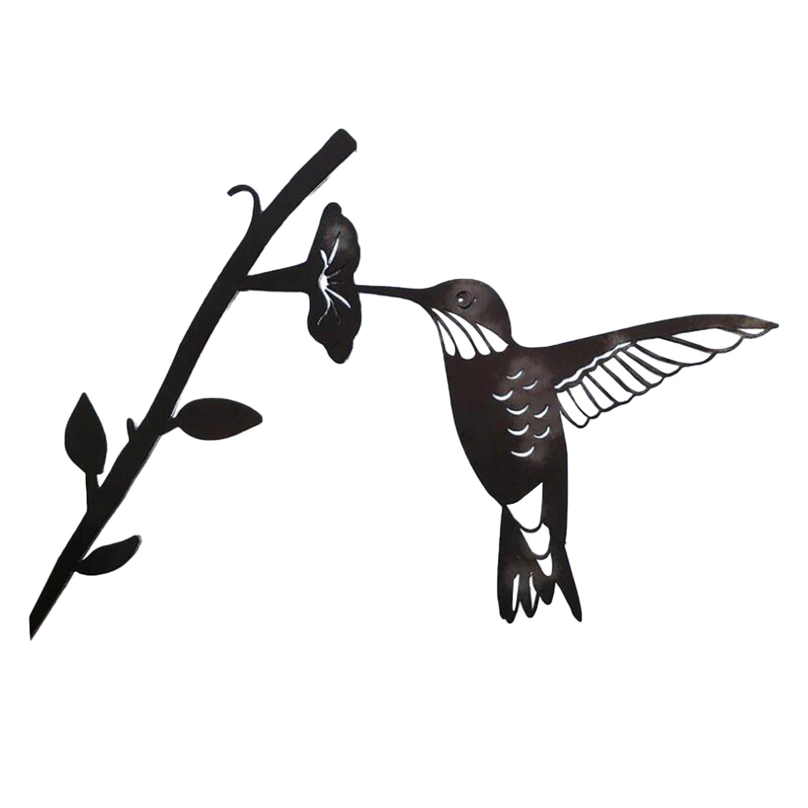 

Animal Outdoor Easter Sculpture Garden Decoration Lawn Backyard Branch Tree Art Ornament Yard Statue Metal Bird Gift Patio