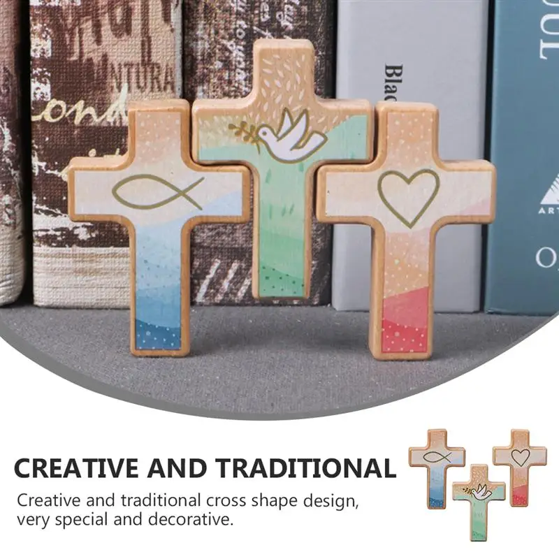 

3 шт., деревянные украшения для дома, детской комнаты, спальни