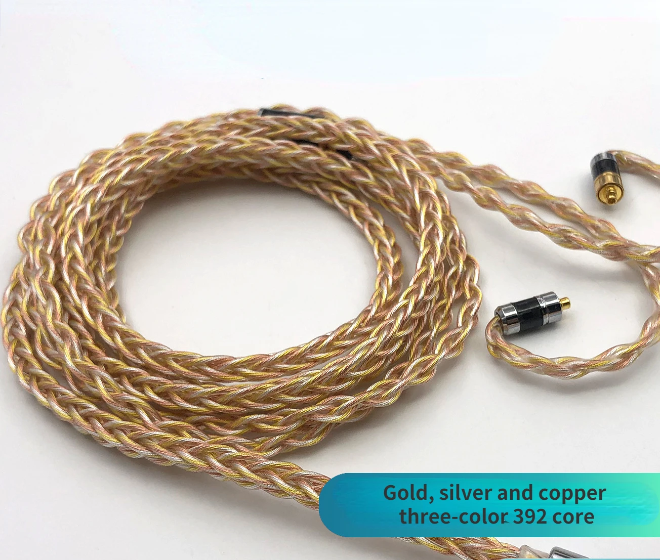 

DIY single crystal copper silver-plated unique eyebrow headphone upgrade line 2.5/4.4mm balance mmcx/a2dc Shure se535/im50/ie400