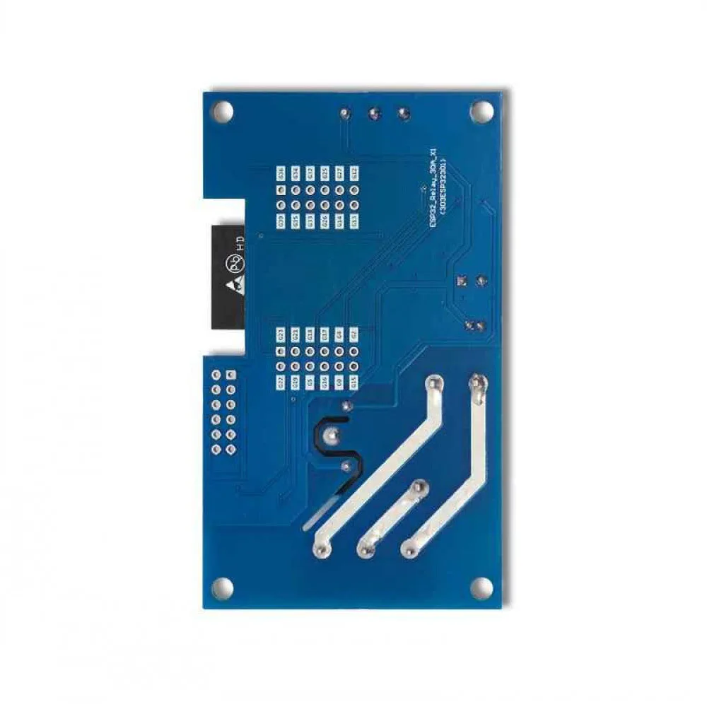 Фото Релейный модуль WIFI DC7-28/5 В, 1-канальный 30A ESP32-WROOM-32E, релейный модуль макетной платы для умного дома, беспроводное управление №2