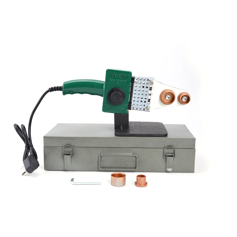 

220V 800W Water Pipe Hot Melt Machine Digital Electronic Constant Temperature Fuser PPR PE Pipe Handheld Soldering Heating Tool