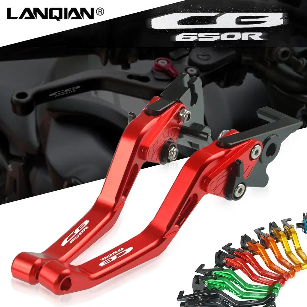 

For Honda CBR650R CB650R Hight-Quality Motorcycle Aluminum Adjustment Brake Clutch levers CBR CB 650R 2018 2019 2020 Accessories