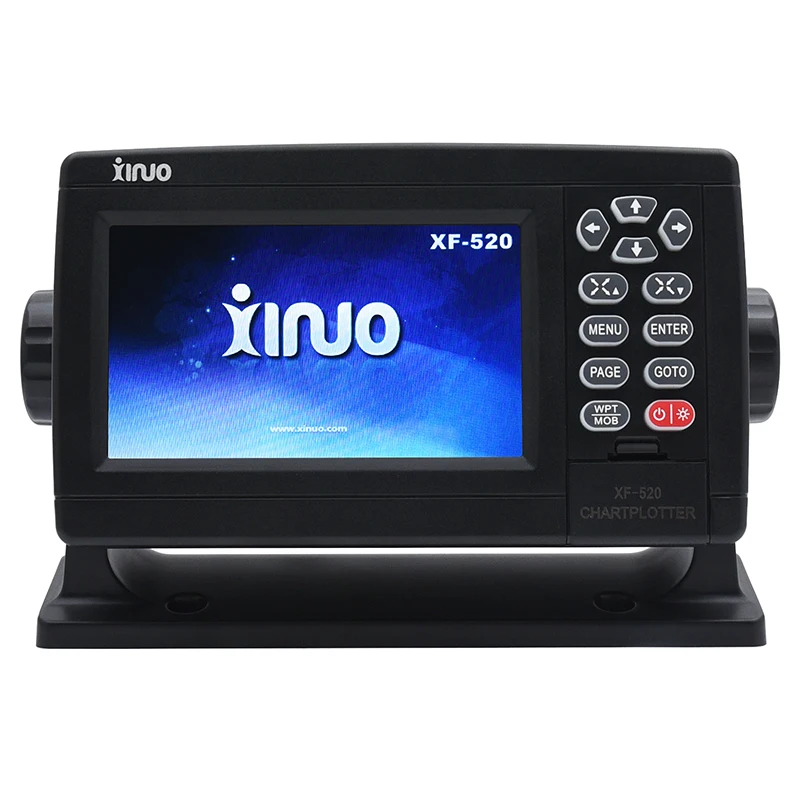 Xinuo XF-520 5 ''морской спутниковый GPS-навигатор цветной ЖК-дисплей двойной режим