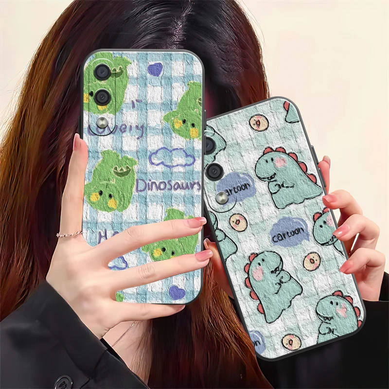 

Oil Painting Cartoon Phone Case For Samsung Galaxy S20 S20FE S20 Ulitra S21 S21FE S21 Plus S21 Ultra Black Soft Back Coque