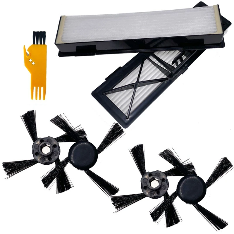

Боковые щетки, фильтр НЕРА для Neato Botvac D Series D3 D4 D5 D6 D7 D70E D75 D80 D85 Запчасти для робота-пылесоса