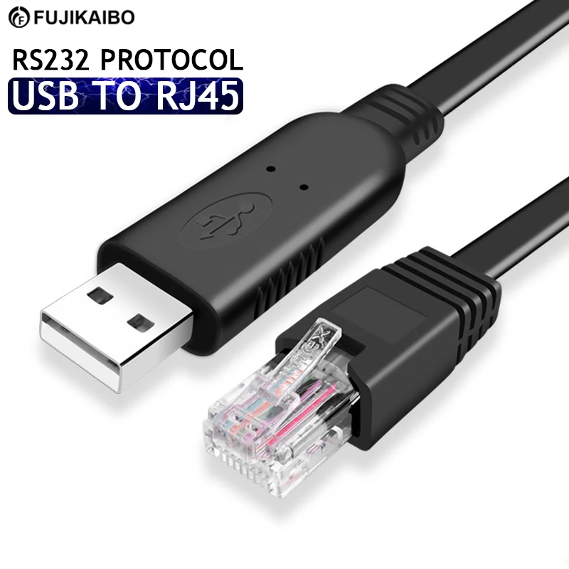 

Консольный кабель USB к RJ45, 0,8 м, последовательный адаптер RS232 для маршрутизатора Cisco, 1,5 м, USB RJ 45 8P8C конвертер, USB консольный кабель ethernet