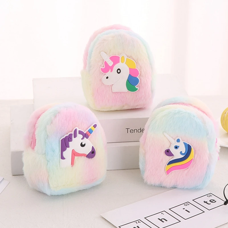 

Unicorn Cute Mini Coin Purse Coin Case Key Phone Chain Pendant Coin Purse Wallet Pouch School Supplies Girls Kids Gift