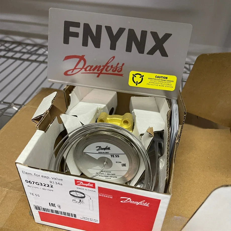 Оригинальный элемент Danfoss TE55 067G3222 R134a для расширительного клапана