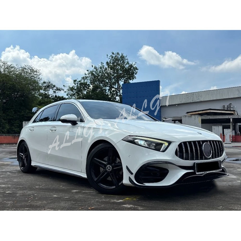 Вертикальная решетка радиатора в стиле GT-R для Mercedes-Benz W177 A200 A220 A250 A35 A45AMG 2019-2022 2023-2025+ (art.: 3920db79cfd76) - 3920db79cfd76