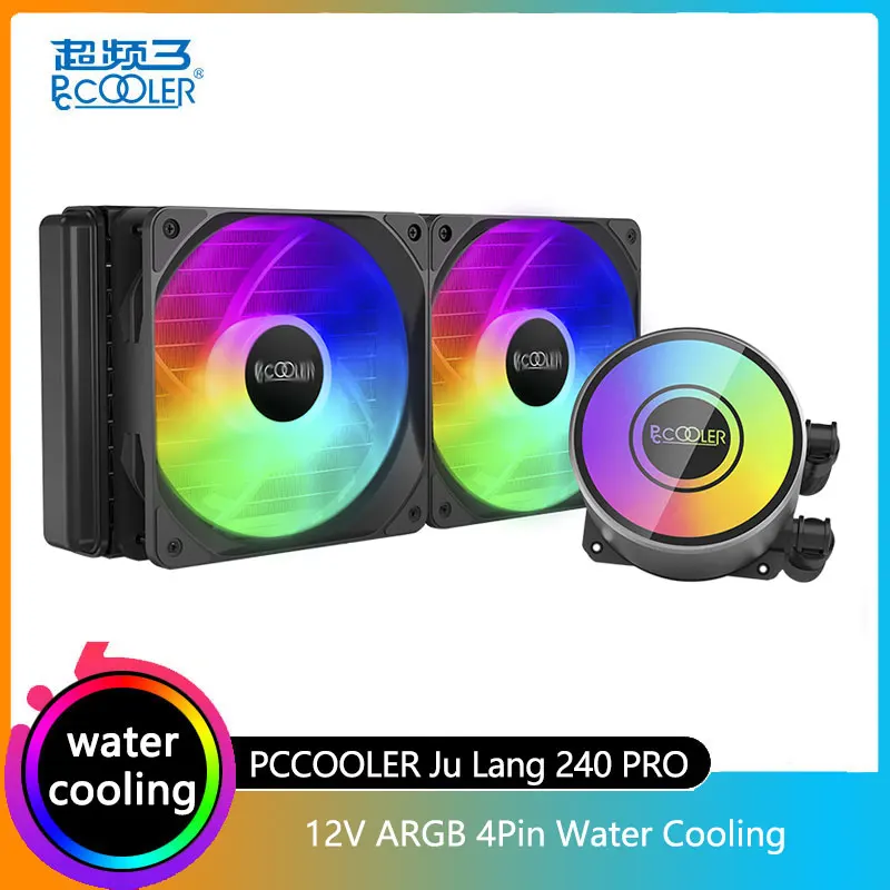 

PCCOOLER Julang 240 GI-CL240VC CPU water cooling radiator (support 1200/1700/AMD/AM4/standard silicone grease)