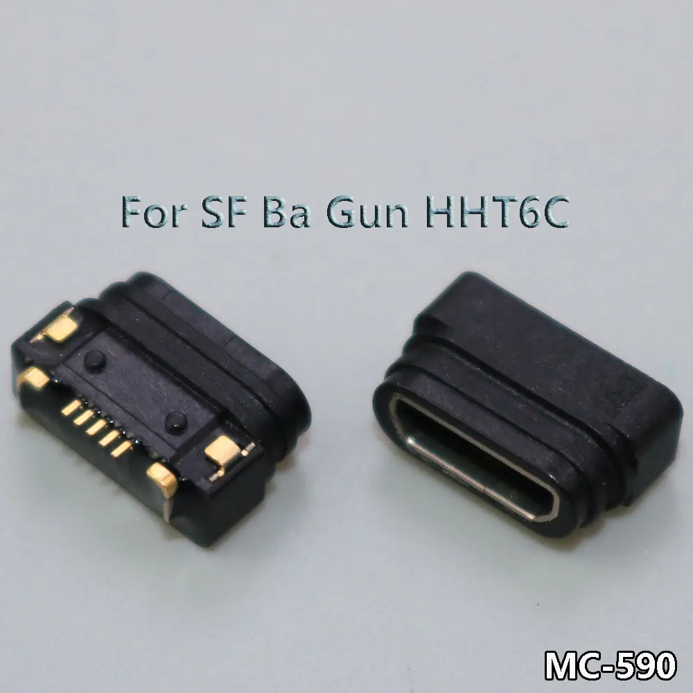 

1Pcs Micro USB 5pin Type C Jack interface For SF Ba Gun 6th generation HHT 6C USB charging interface power connector