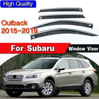 Side Window Deflector For Subaru Outback 2015 2016 2017 2018 2019 Smoke Sun Rain Guards Weather Shield Window Rain Visor 4pcs