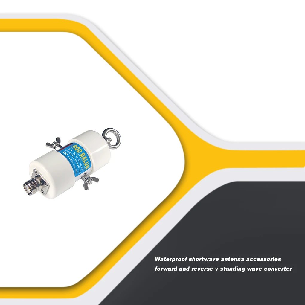

Преобразователь водонепроницаемый прочный коротковолновый преобразователь DIY инвертированный V антенный трансформатор пластиковый инвертор аксессуары инструменты
