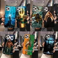 superhero aquaman jason momoa phone case for iphone 13 12 11 pro mini xs max 8 7 plus x se 2020 xr cover
