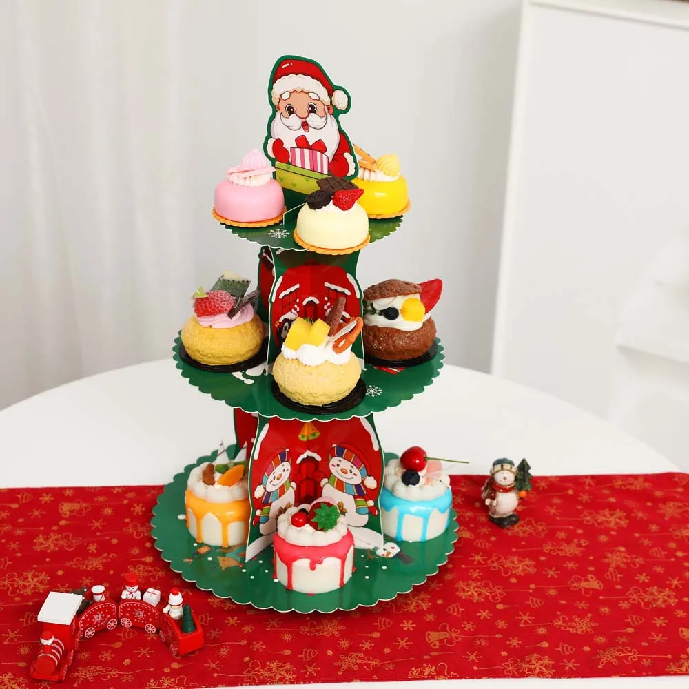 Подставка для Рождественского торта Рождественское украшение дома подставка