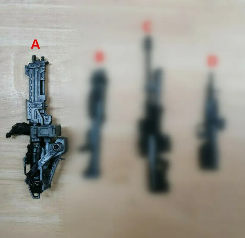

Type A 1/12 Scale Gun Soldier Accessories Gun Model for 6" Figure Doll
