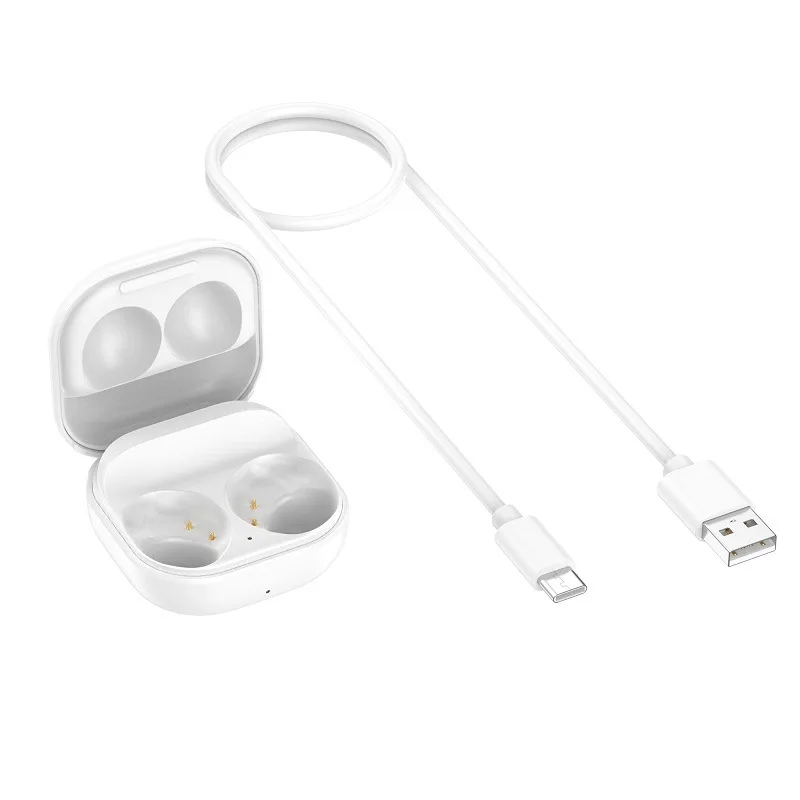 

Чехол для Samsung Galaxy Buds2 с отделением для зарядки и зарядным устройством