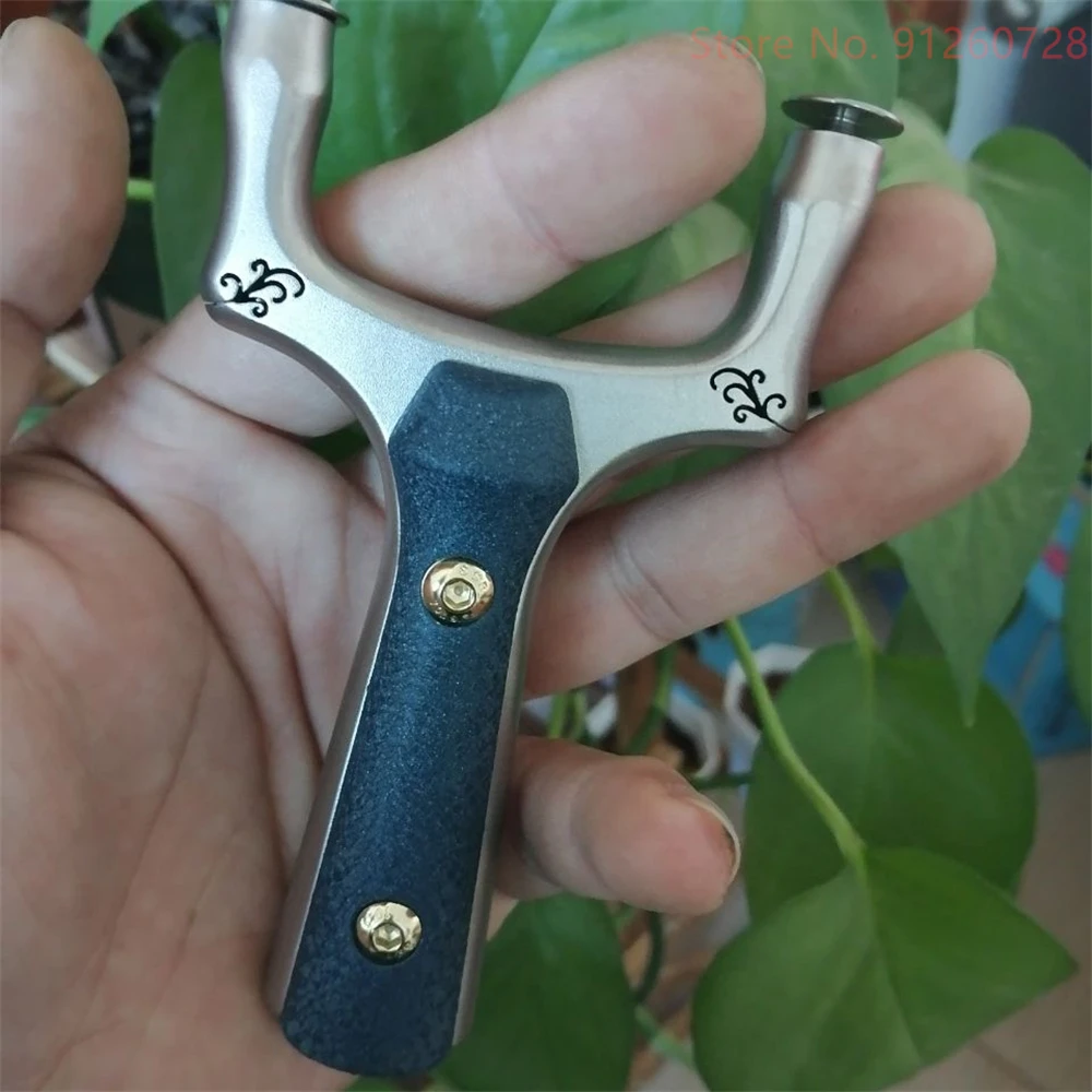 Рогатка охотничья из нержавеющей стали мощная катапульта для уличной съемки