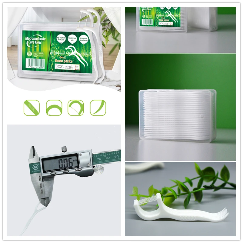 Зубная нить 50 квадратных упаковок стоматологическая фотолаборатория подарок