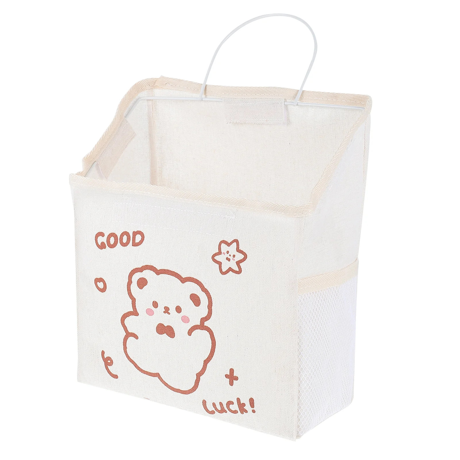 

Wall Mounted Sundries Bag Magazine Wall Organizer Dormitory Storage Supplies