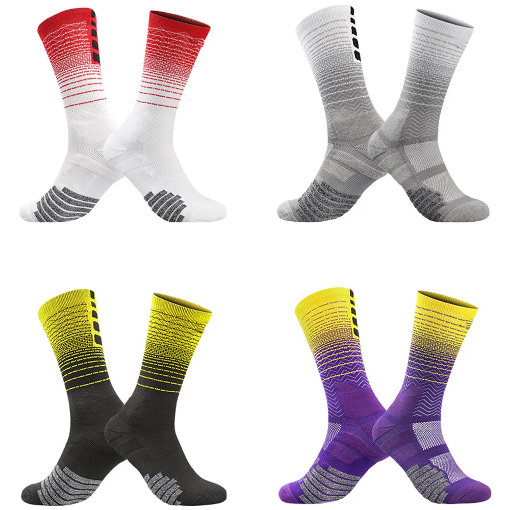 

Men's Athletic Socks Cushioned Crew Moisture Control Soft for Hiking Running 1 Pair Comfort Compression B2Cshop