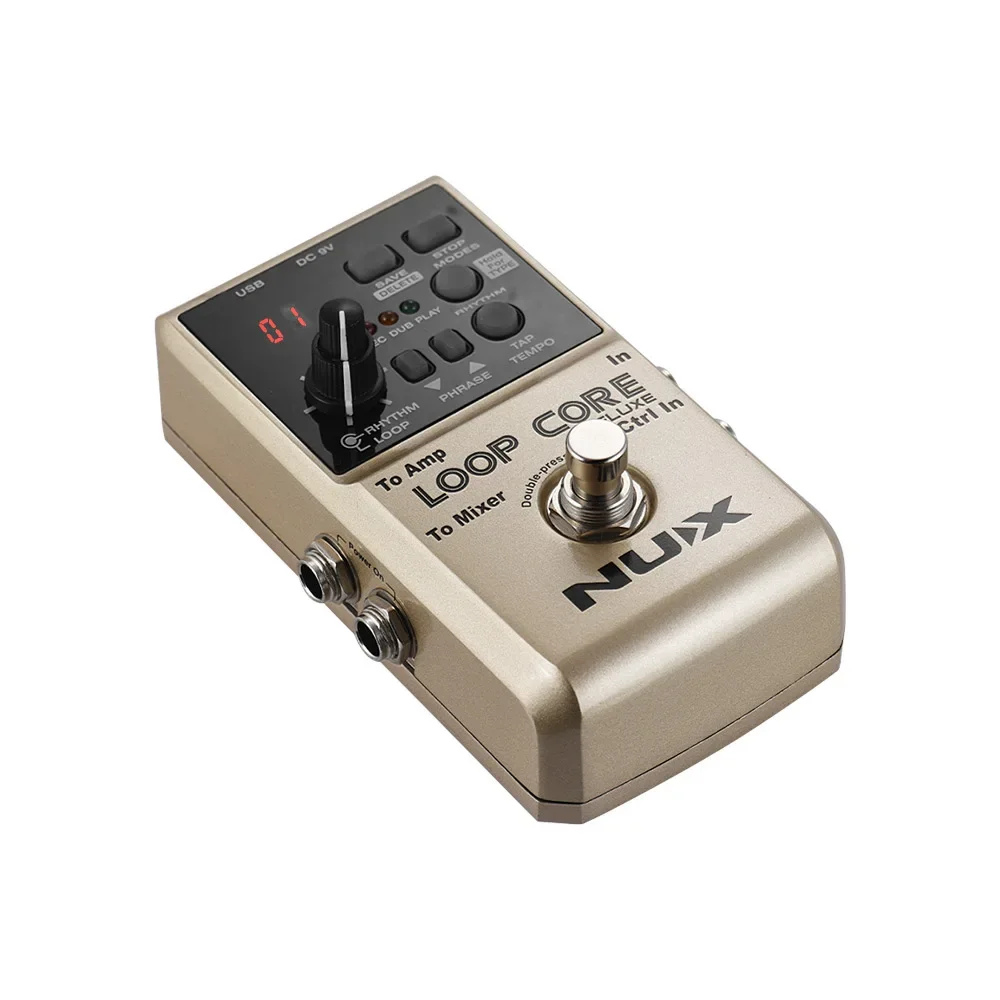 NUX LOOP CORE DELUX Электрическая гитараMusic Looper Педаль Гитара Акустические электрогитары