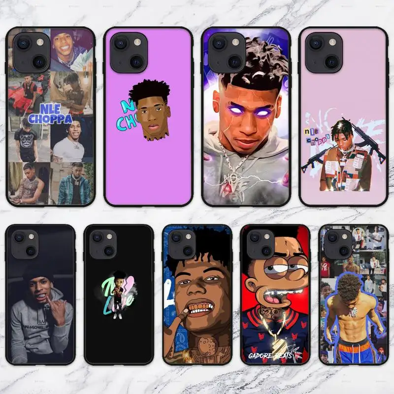 Чехол Rapper NLE для iPhone 11 12 Mini 13 Pro XS Max X 8 7 6s Plus 5 SE XR |