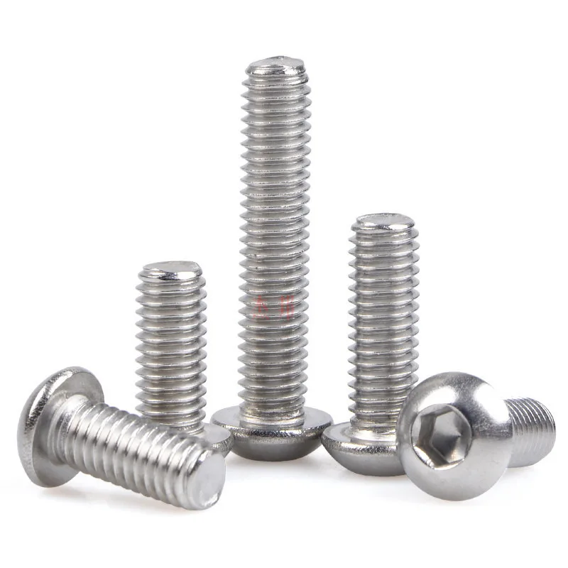 

M2 M2.5 M3 M4 M5 Hexagon Socket Screw Hex Countersunk Flat Head 304 Stainless Steel Allen Screws Bolt Machine Socke Bolt