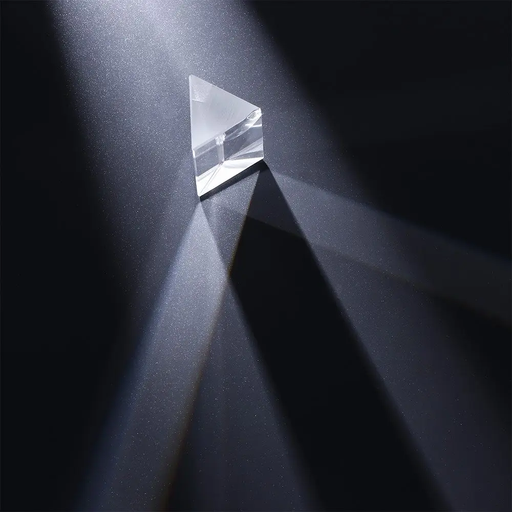 

Crystal Glass Right Angle Reflecting Glass Reflecting Physics Stem Science Toys Triangular Color Prism Rainbow Prisma