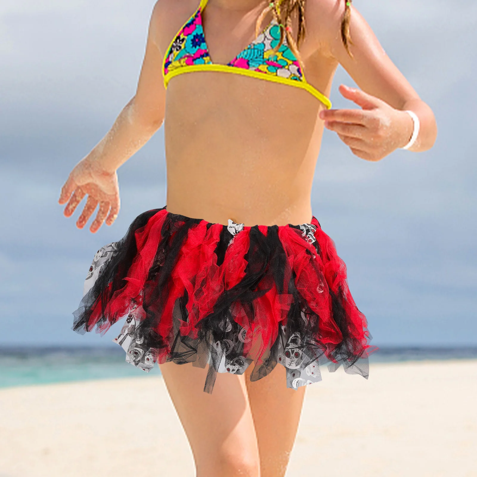 

Halloween Tutu Skirt Dress Kids Little Girl Headband Toddler Fabric Party Child Headbands