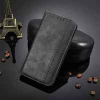 suitable for tcl 30se rmx3491 anti drop magnetic card mobile phone case clamshell leather retro luxury wallet case